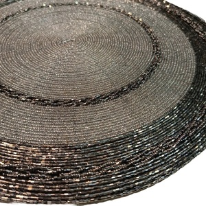 Tapete de mesa con cuentas hecho a mano de aspecto real, tapete decorativo con cuentas para mesa de restaurante de Hotel y artículo de uso dotado - Product Image 4