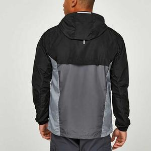 Haute qualité léger montagne pluie imperméable coupe-vent coupe-vent veste extérieure Softshell hommes coupe-vent veste avec capuche - Product Image 3