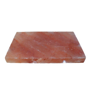 Belles dalles de sel de roche rose de l'Himalaya Carreaux Forme carrée écologique Sculpté BBQ Plaques de cuisson Artisanat naturel - Product Image 1
