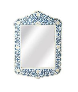 Espejo de pared con incrustaciones de resina hecho a mano de lujo Declaración decorativa moderna para hoteles boutique y hogares - Product Image 1