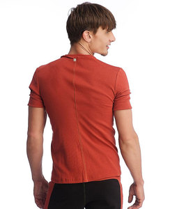T-shirt Premium Homme Col Rond 100% Coton Épais Logo Personnalisé OEM ODM Coupe Classique Faible MOQ - Product Image 4