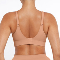 Soutien-gorge push-up respirant grande taille WD TIKTOK pour femme – Vente en gros, sans couture, tricoté, sans armatures, soutien quotidien, maintien de la poitrine, gaine sculptante