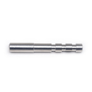 Eje de acero inoxidable 304 316 personalizado de fábrica OEM, eje largo para motor, pasador sólido - Product Image 1
