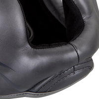 Protège-tête en cuir PU professionnel pour la lutte MMA, la boxe et le kickboxing, personnalisable avec logo, haute performance, vente chaude