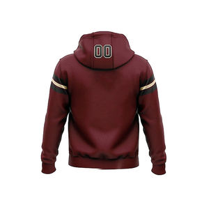 Sweat-shirts à capuche de baseball personnalisés pour hommes, jeunes et femmes – Vêtements de sport athlétiques tendance pour équipes – Pull-over sublimé – Collection Automne - Product Image 3
