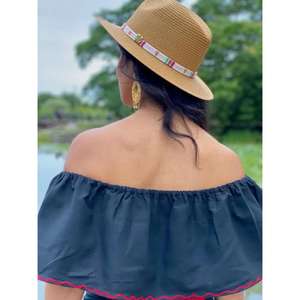 Women Black <b>Off</b> <b>Shoulder</b> <b>Bodycon</b> <b>Dress</b> With Red Rose Floral Embroidery Elegant Party Evening Wear - Product Image 4