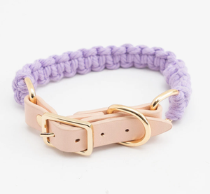 Dog <b>Collar</b>, <b>Collar</b>, Hand-knitted <b>Collar</b>, Leather Dog <b>Collar</b> - Product Image 2