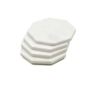 Indian Manufacturer White <b>Marble</b> <b>Coaster</b> Top Notch Quality <b>Coaster</b> Modern Style for Home Hotel at Bulk Wholesale Factory Price - Product Image 1