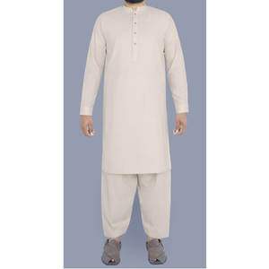 100% hombres de alta calidad Shalwar Kameez para ropa informal de algodón de buena calidad para hombres Shalwar Kameez - Product Image 1