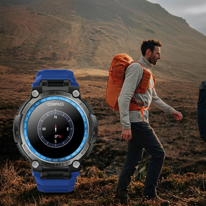 Reloj inteligente Lemfo con pantalla táctil TFT de 1,53 pulgadas, resistente al agua IP67, brújula, rastreador de ritmo cardíaco y actividad física para hombres y mujeres - Product Image 3