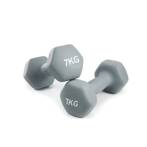 Équipement de fitness d'haltérophilie personnalisé en gros haltère hexagonale en néoprène à un prix raisonnable - Product Image 5