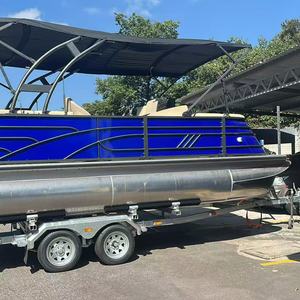 Offre Spéciale OEM disponible arc incliné Sport Look Design 15ft-19ft aluminium Center Console ponton bateau 80HP <span class=keywords><strong>moteur</strong></span> <span class=keywords><strong>hors</strong></span>-<span class=keywords><strong>bord</strong></span> pêche - Product Image 3