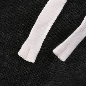 กางเกงขาสั้นผู้ชายสีดำลายกรดแบบลำลองใส่สบายมีกระเป๋าด้านหลังพิมพ์ลายดิจิตอลโลโก้ตามสั่ง - Product Image 6