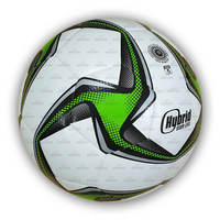 Ballon de football gonflable entièrement personnalisé, cousu main, sur mesure, professionnel, hybride, taille personnalisée, 32 panneaux, vessie en butyle