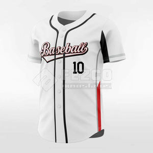 Precio al por mayor logotipo personalizado barato hombres en blanco Jersey de béisbol de diseño personalizado y logotipo Jersey de béisbol - Product Image 2