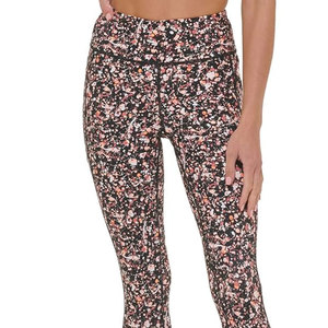 OEM personnalisé vente en gros Leggings côtelés d'entraînement de sports de gymnastique extensibles à taille haute Leggings de yoga serrés sans couture pour femmes - Product Image 5