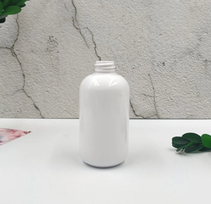 Vendeur chaud 18mm 18g bouteille cylindrique en plastique PET vert blanc pompe directe d'usine pour Lotion Gel douche savon liquide cheveux - Product Image 5