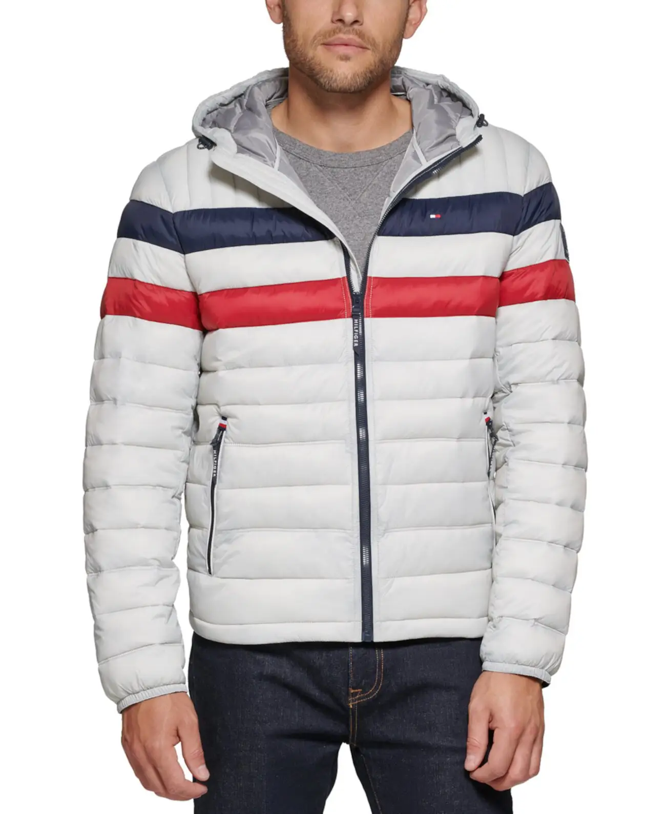 Pakaian Pria Jaket Puffer Kualitas Terbaik dengan Lengan Panjang Koleksi Musim Dingin Baru Jaket Puffer Kustom Populer untuk Pria 2022
