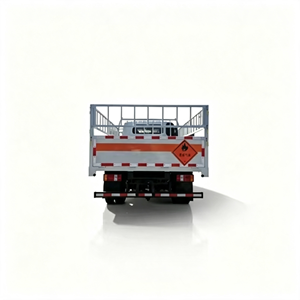 Camion de transport de bouteilles de gaz léger CLW 4x2, fourgon de livraison de matières dangereuses pour un transport sécurisé des bouteilles de gaz - Product Image 2