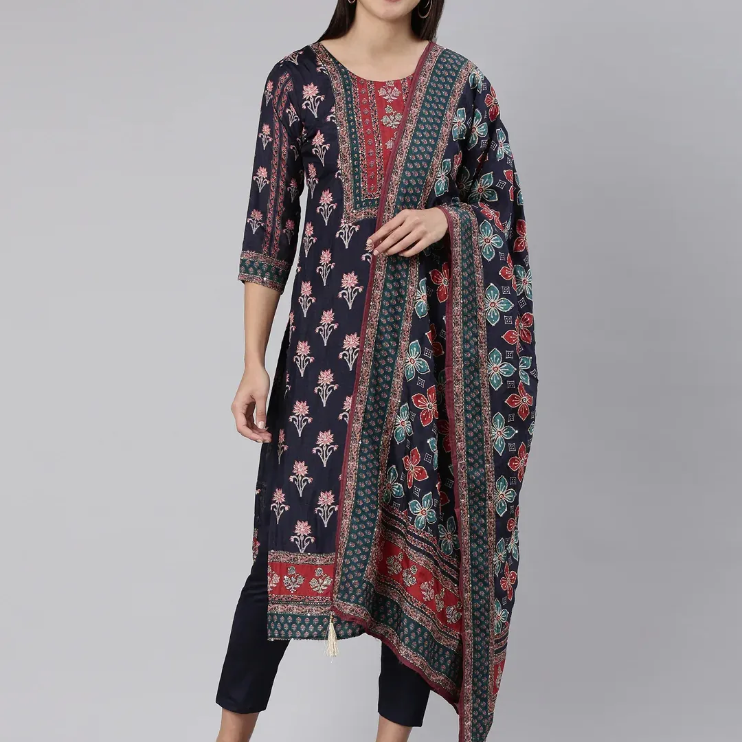 long Kurtis for women in India latest ladies wear Indian rayon cotton fabrics low price long kurti for women for Women and Girls