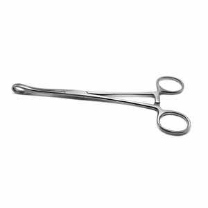 Fórceps Foerster de uso profesional Mordazas de sujeción de esponja de acero manual con bucle dentado recto y curvo - Product Image 6