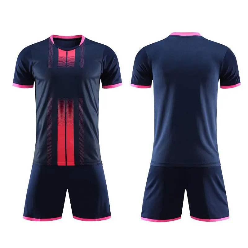 Jersey olahraga tim sepak bola, baju seragam sepak bola desain Jersey Model baru murah