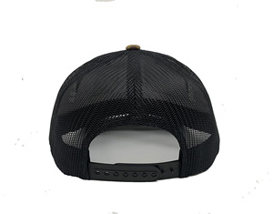 หมวกแก๊ปทรง Trucker ลายพรางคุณภาพสูง 6 แผง พร้อมป้ายปักแบบกำหนดเอง ปรับขนาดได้ ตาข่ายระบายอากาศ สไตล์ฮิปฮอปชายหาด Y2K - Product Image 4