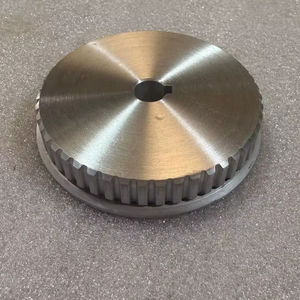 Poulie T5 48T pour courroie de distribution de 10 mm de largeur, pour machines à enrouler, machines d'impression, machines textiles, imprimantes 3D, rotogravure, flexographie, aluminium - Product Image 1