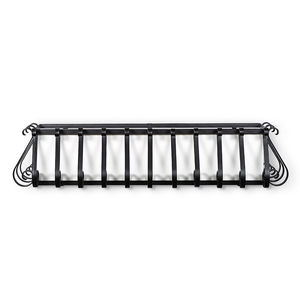 Panier de Jardinage Suspendu en Fil Métallique Blanc Moderne, Réglable, pour Balustrade, Porte-Fleurs, Étagère, Présentoir de Jardin Extérieur - Product Image 4