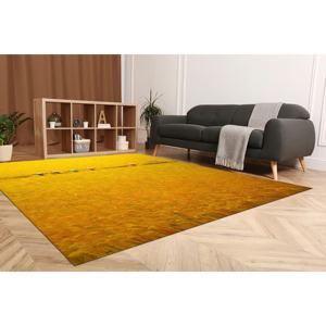 Tapis Champ de Riz, Tapis Artistique Récolte Abondante, Tapis en Chenille - Product Image 1