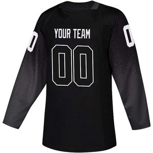 Maillot de hockey sur glace personnalisé de haute qualité, best-seller, broderie, tissu 100% polyester écologique, coupe-vent - Product Image 5