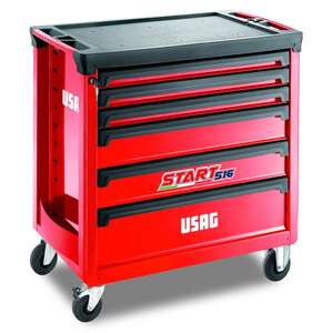 Gabinete con Ruedas Usag Start XL con 6 Cajones (Vacío) para Herramientas - Product Image 1