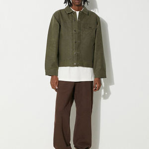 Chaqueta vaquera lavada personalizada al por mayor, chaqueta vaquera de talla grande, chaqueta vaquera de talla grande, el precio más barato - Product Image 2