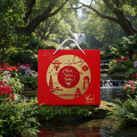 Sacs de shopping de luxe personnalisés en papier recyclé écologique, style mode, pour emballage cadeau et décoration, compatibles micro-ondes, fabriqués au Vietnam