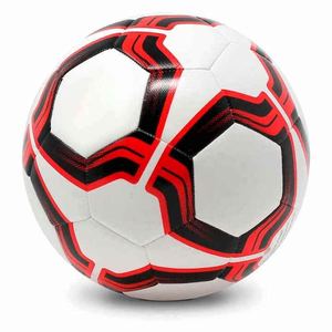 Ballon de football professionnel de taille standard en cuir PU, poids officiel, entraînement, match, ballon de football, design personnalisé, OEM, vente en gros - Product Image 4