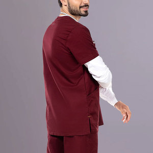 Uniforme de gommage hospitalier professionnel confortable en tissu respirant de qualité supérieure - Product Image 5