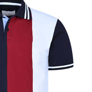 เสื้อโปโลสำหรับผู้ชายเสื้อขนาดพลัสไซส์พิมพ์ลายโลโก้แบบซับลิเมชัน - Product Image 3