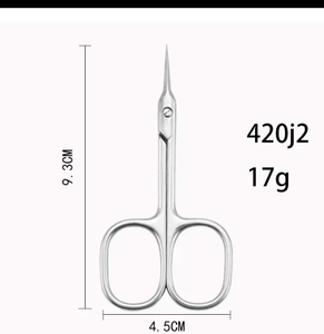 Cortadora de cutículas de acero inoxidable de alta calidad ANAAIF, cortadora de belleza para manicura segura y pedicura, eliminación de piel muerta - Product Image 6