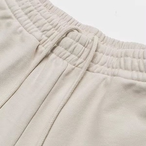 Short de survêtement unisexe de haute qualité bord brut polaire éponge française coton lourd décontracté Gym hommes course Fitness Vintage lavage à l'acide Shorts - Product Image 2