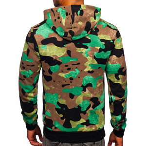 เสื้อฮู้ดสำหรับผู้ชายผ้าโพลีเอสเตอร์หนาแบบกำหนดเองได้100% - Product Image 2