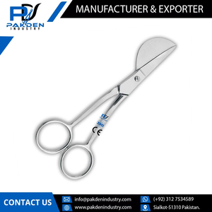 Des ciseaux appliqués assortis en acier inoxydable de haute qualité fabriqués au Pakistan, à manche plié/dernier Design de ciseaux appliqués assortis - Product Image 4