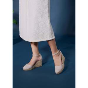 Estartit in tela in edizione limitata con zeppa sandali eleganti con comodo Design a zeppa - Product Image 2