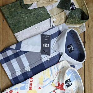 Botex <b>Men's</b> 100% Cotton <b>Satin</b> Full Sleeve <b>Shirt</b> Casual Formal Solid Pattern Breathable Anti-Pilling Eco-Friendly Summer - Product Image 6