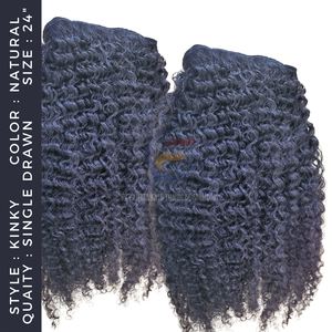 Extensiones de Cabello Humano 100% Virgen Remy Indonesiano, Cutícula Alineada, Liso Sedoso, de 12 a 30 Pulgadas, con Clip/Tejido, Sin Enredos - Product Image 3