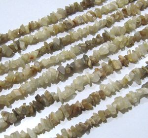 Natural Multi Moonstone Irregular Chip Grava sin cortar Nugget 4mm a 8mm Multi Color Fabricación de joyas Cuentas Strand 34 pulgadas de largo - Product Image 3