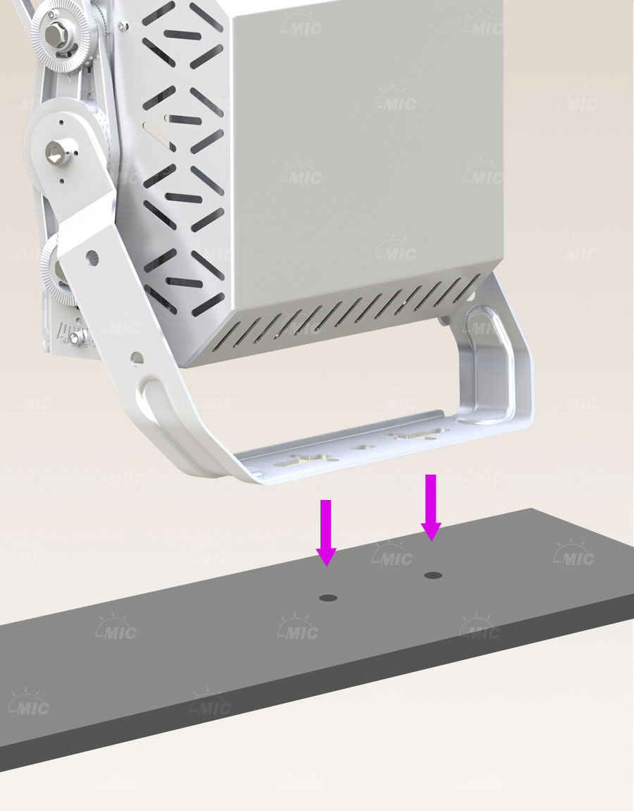MIC Beam MSL-G LED Street Lamp | 240W-720W | IP66 | 7-Year Warranty | Mic Optoelectronic