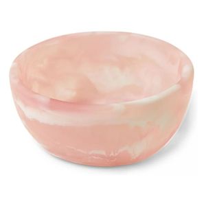 Juego de Tazones para Sopa de Resina Ecológica de Lujo con Diseño en Espiral, Color Blanco Perlado, Estilo Nórdico, para Servir Ensaladas - Product Image 6