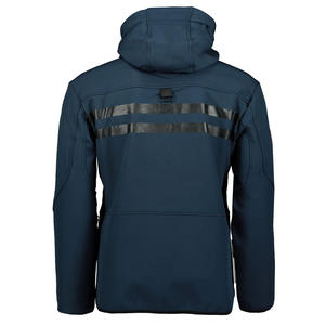 Tendance Réglable À Capuche Premium Poignets Élastiques Softshell Coupe-Vent Veste Pour Hommes Musthave Outwear Durable Zipper Hommes Veste - Product Image 3