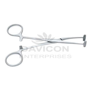 Meilleurs Instruments de chirurgie en plastique acier inoxydable, pince de préhension à rabat de PITANGUY revêtu de différentes couleurs (14CM) pince de lifting - Product Image 3
