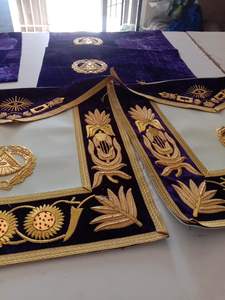 Grand Master Lodge <b>Apron</b> Purple - Product Image 4